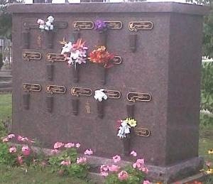 Cremation Columbarium including 40 Niches